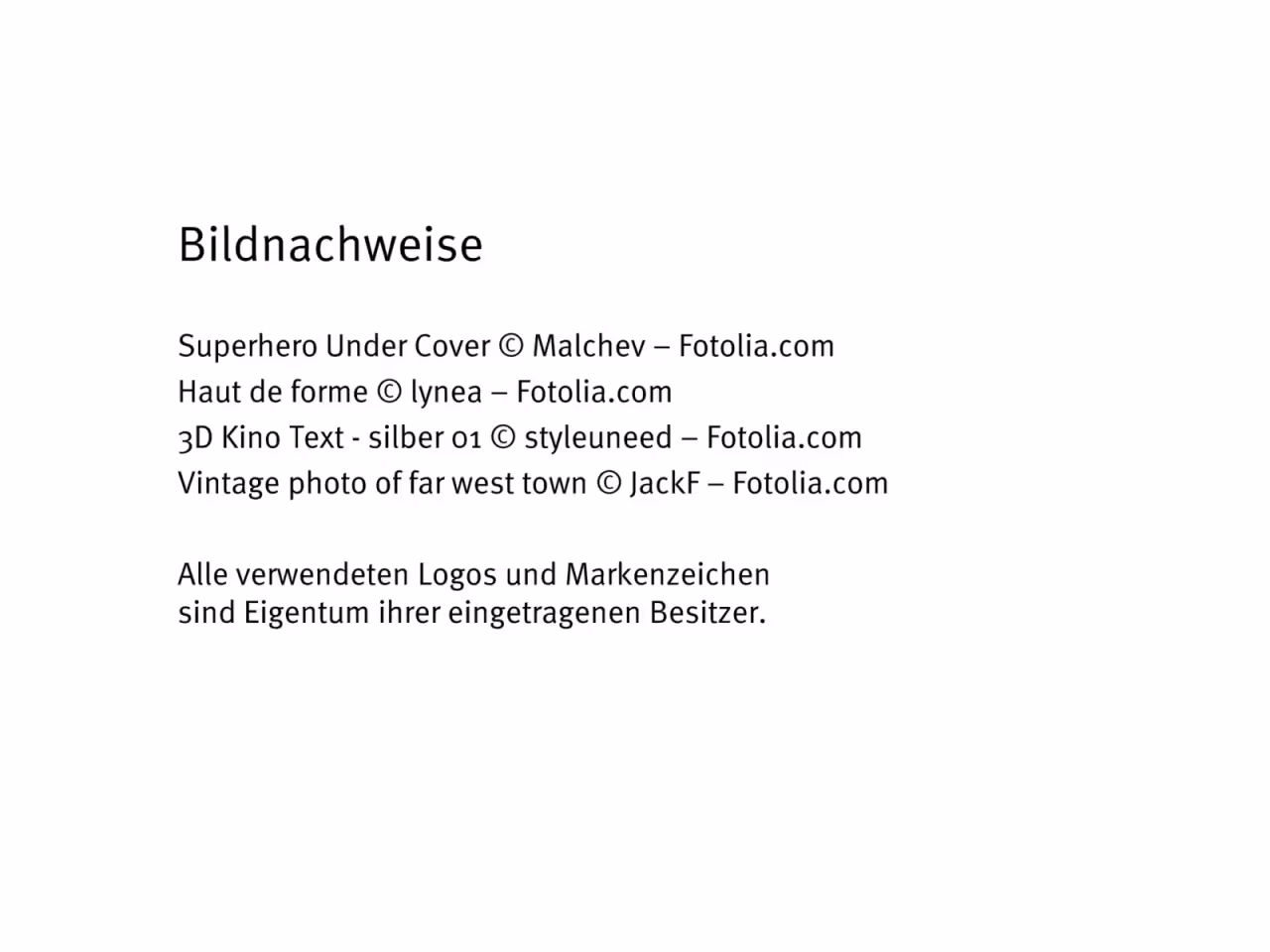 Präsentation, Folie 43 von 43