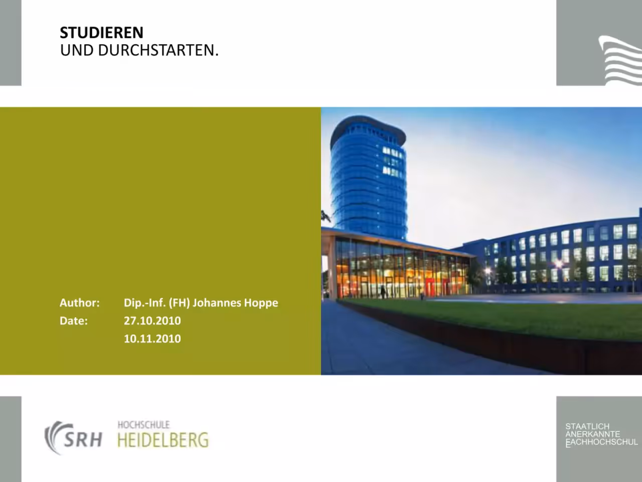 Präsentation, Folie 1 von 35