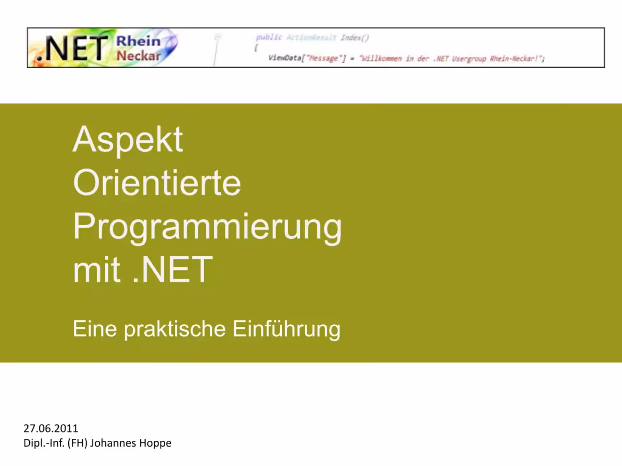 Präsentation, Folie 1 von 37